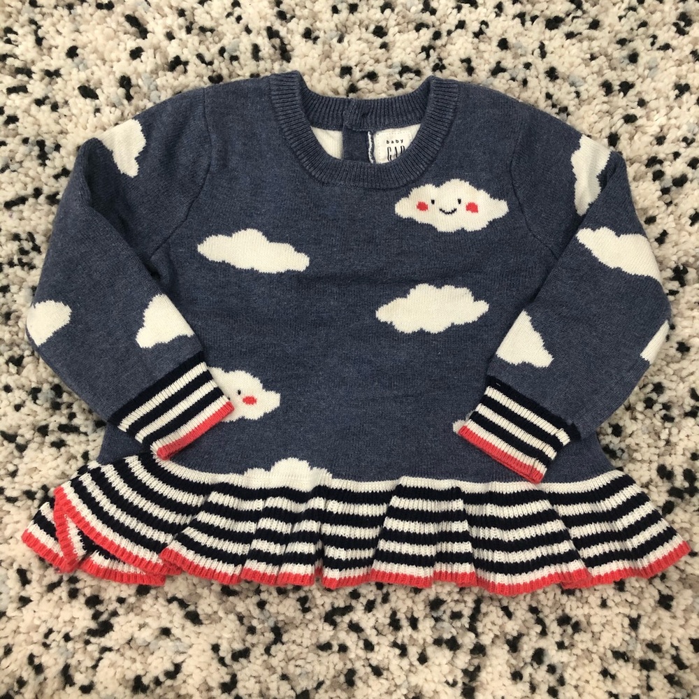 Peplum Cloud Sweater
